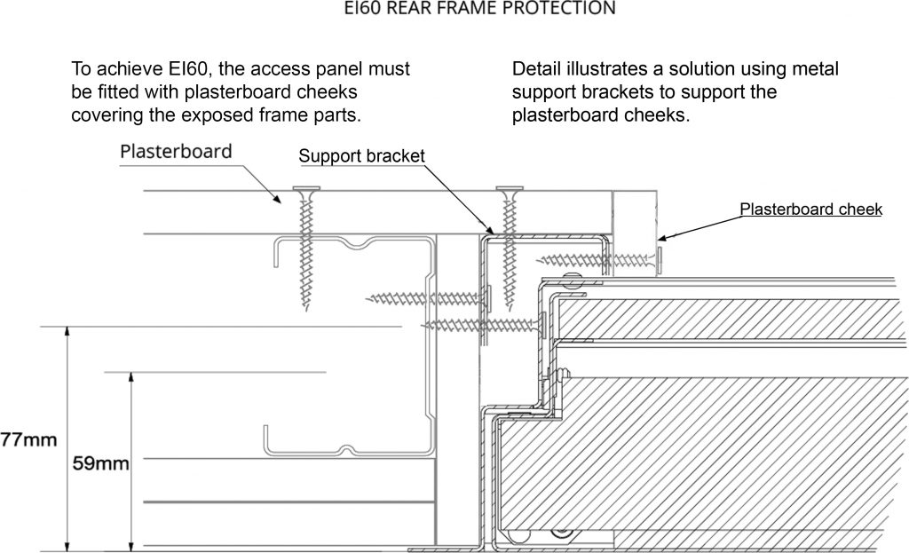 EI60 Rear Frame Protection Diagram