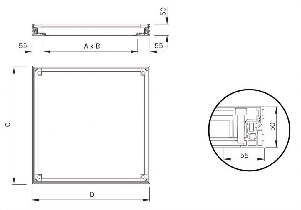 Vinyl Fit Access Drawing